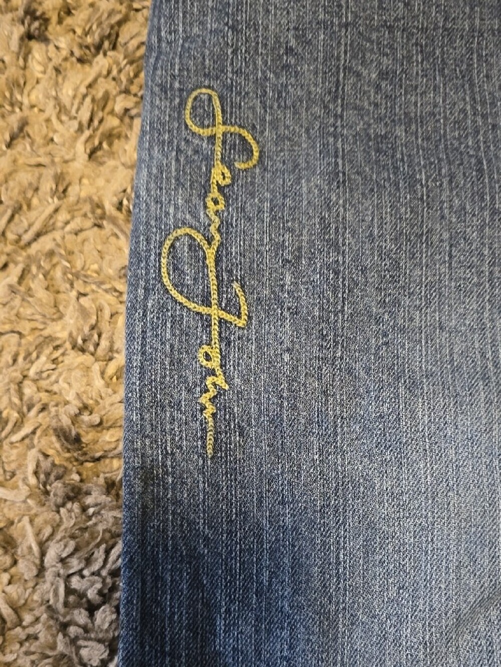 Sean John Light Blue Straight Jeans - Picture 3 of 7